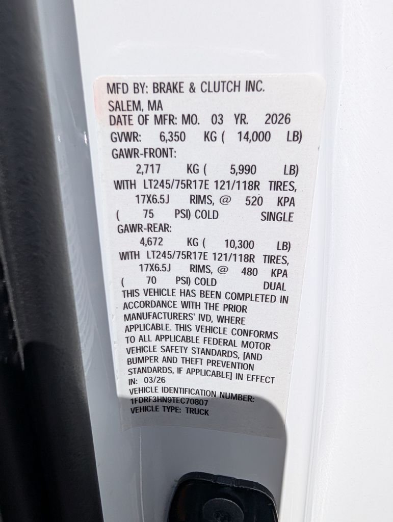 2026 Ford F-350 Super Duty Chassis Cab XL - Photo 27