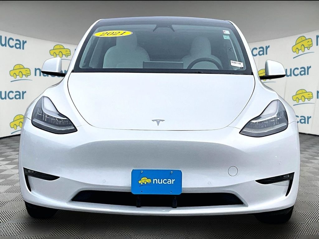 Used 2021 Tesla Model Y Long Range with VIN 5YJYGDEE3MF212991 for sale in Saint Albans City, VT
