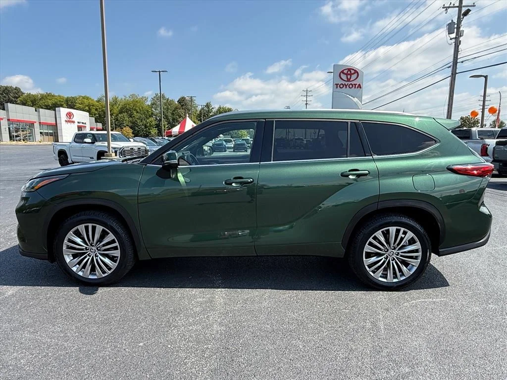 Certified Used 2023 Dark Green Toyota Platinum image 1