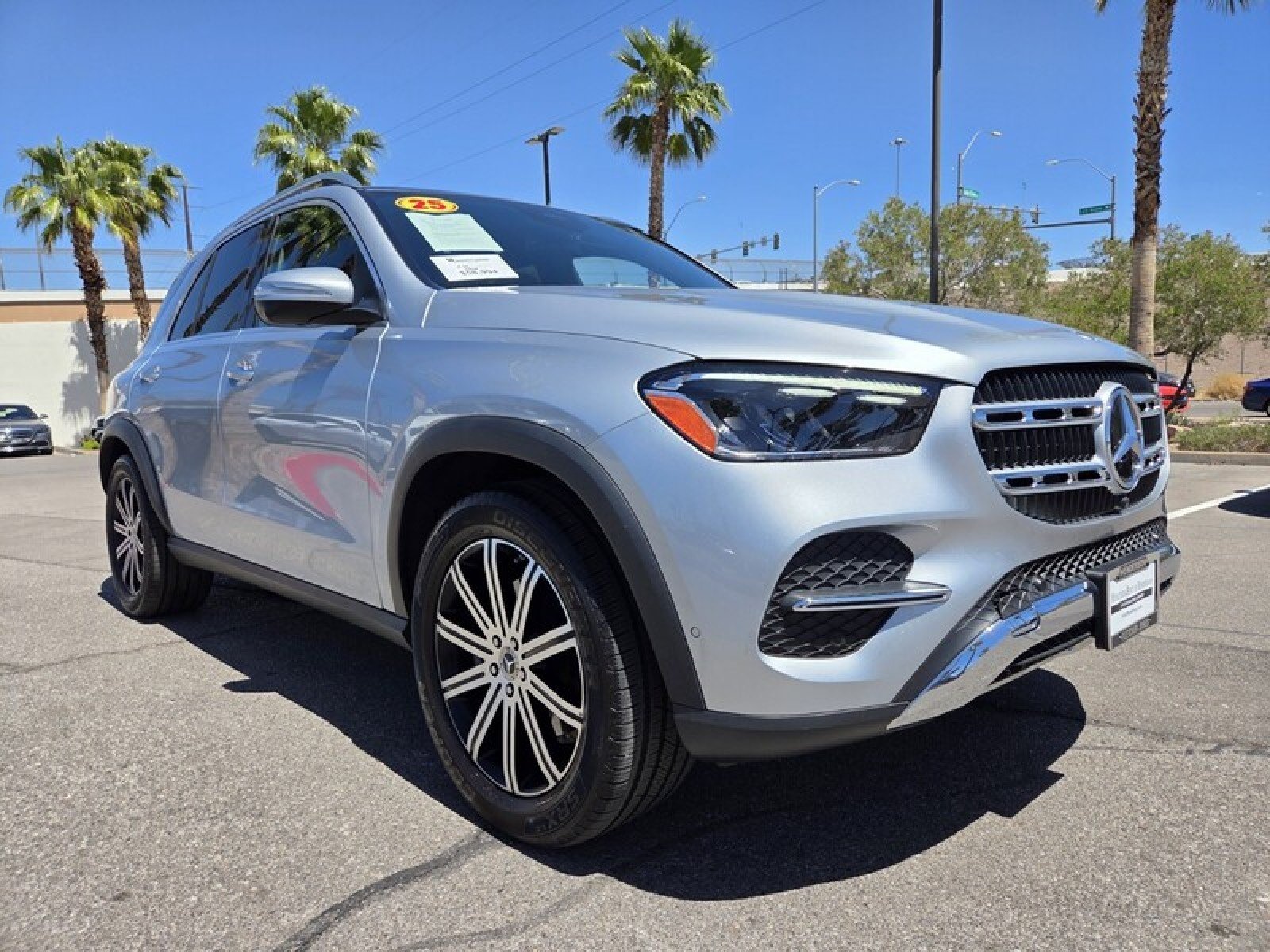 Certified Used 2025 Cirrus Silver Metallic Mercedes-Benz GLE 350 image 7