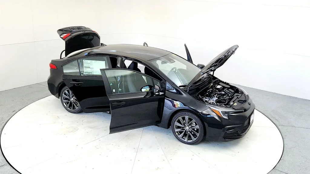 Certified Used 2024 Black Toyota SE image 20