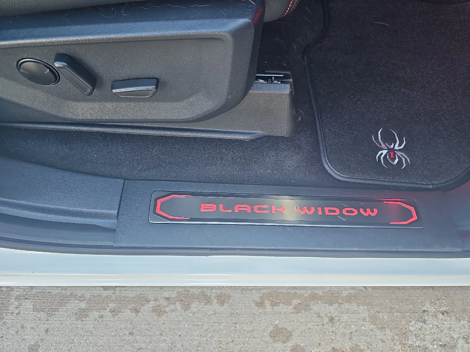 Used 2025 White Ford Black Widow Supercharged image 8
