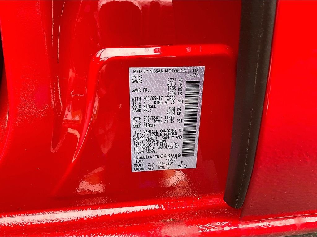2026 Nissan Frontier — photo 13