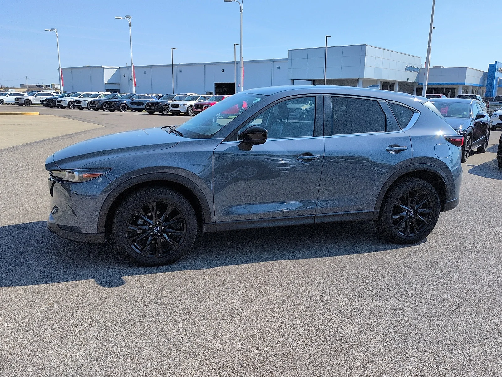 Used 2024 Polymetal Gray Metallic Mazda 2.5 S Carbon Edition image 4