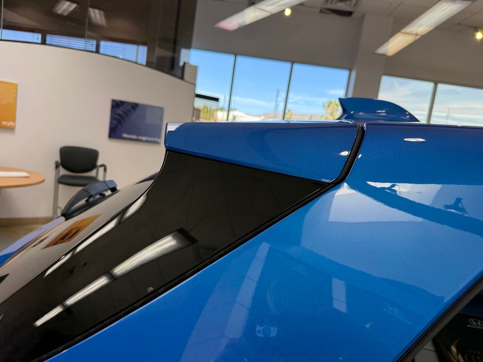 New 2026 Pacific Blue Metallic Honda EX image 6