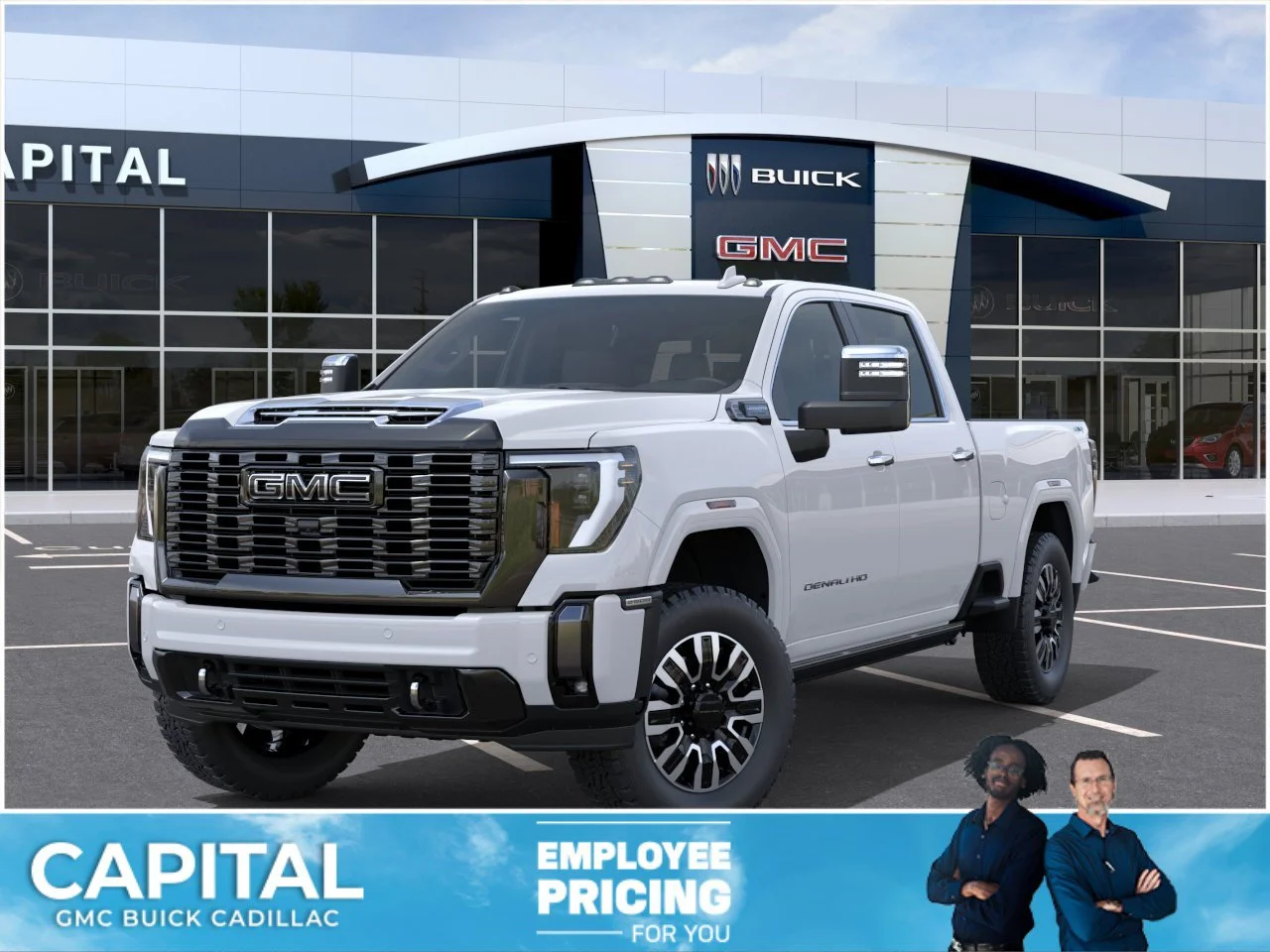 New 2026 Summit White GMC Denali Ultimate image 1