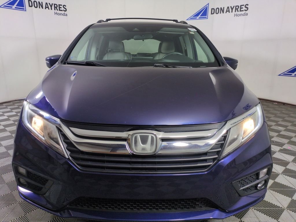 Used 2018 Obsidian Blue Pearl Honda EX image 11