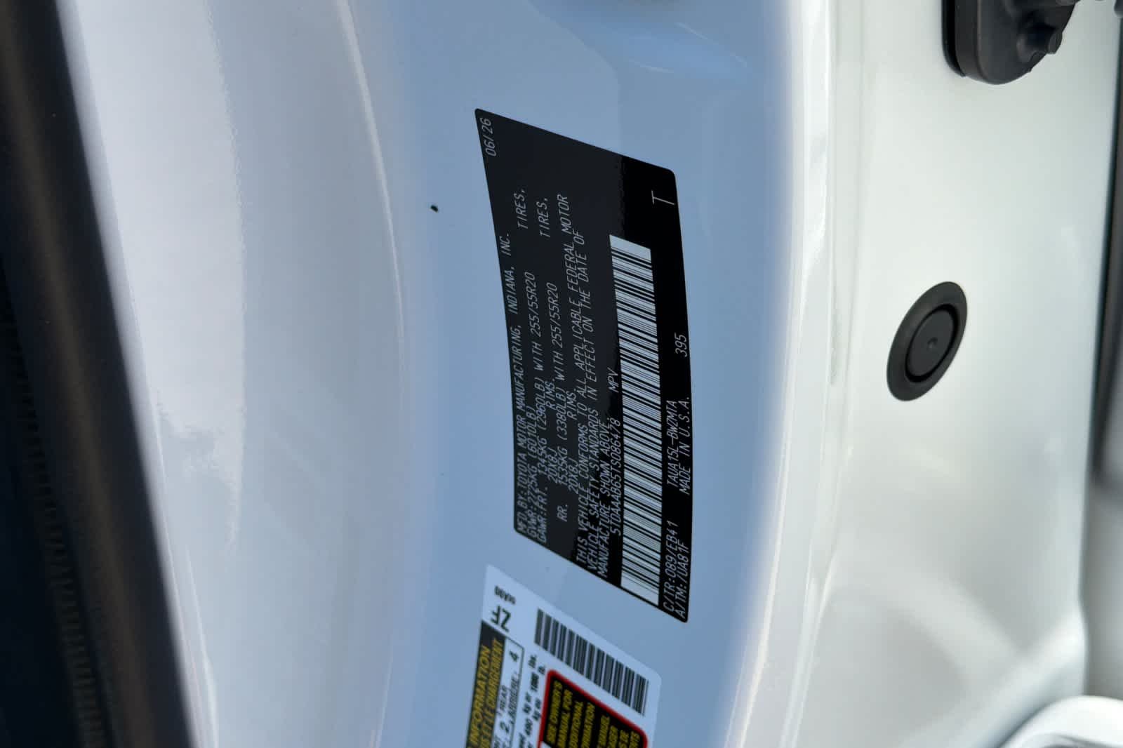 New 2026 Wind Chill Pearl Lexus  350 PREMIUM AWD image 33