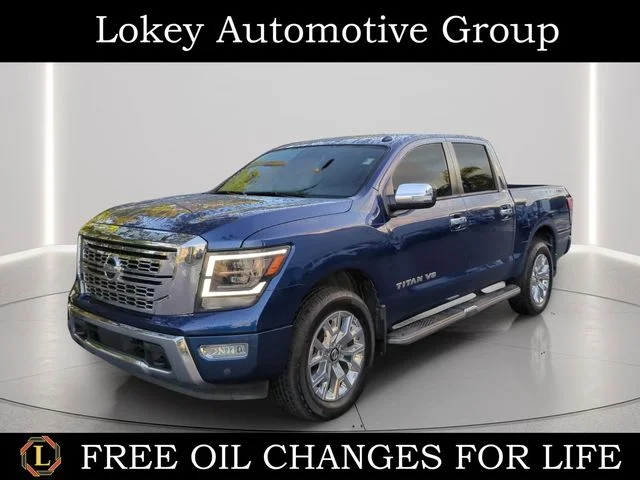 Used 2020 Blue Nissan SL image 1