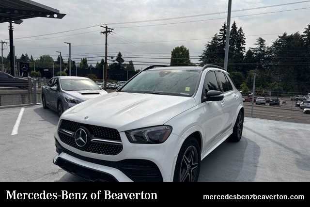 Certified Used 2022 Polar White Mercedes-Benz GLE 450 image 1