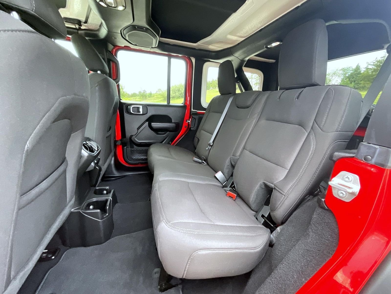 Used 2022 Red Jeep Unlimited Sport Altitude image 19