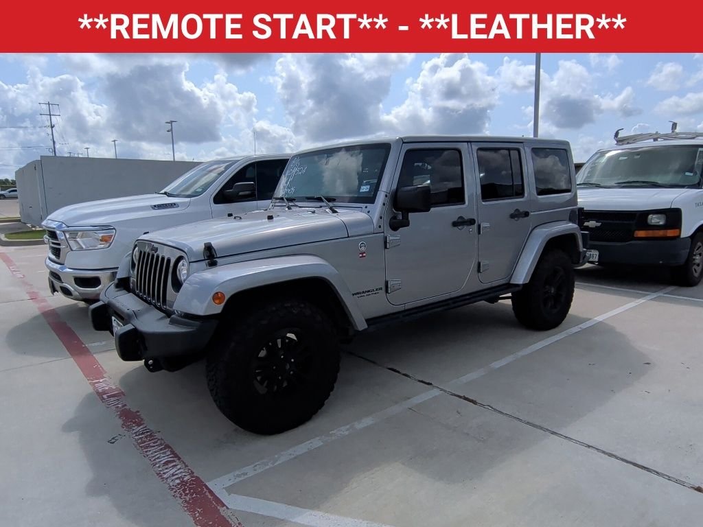 Used 2017 Silver Jeep Unlimited Sahara image 3