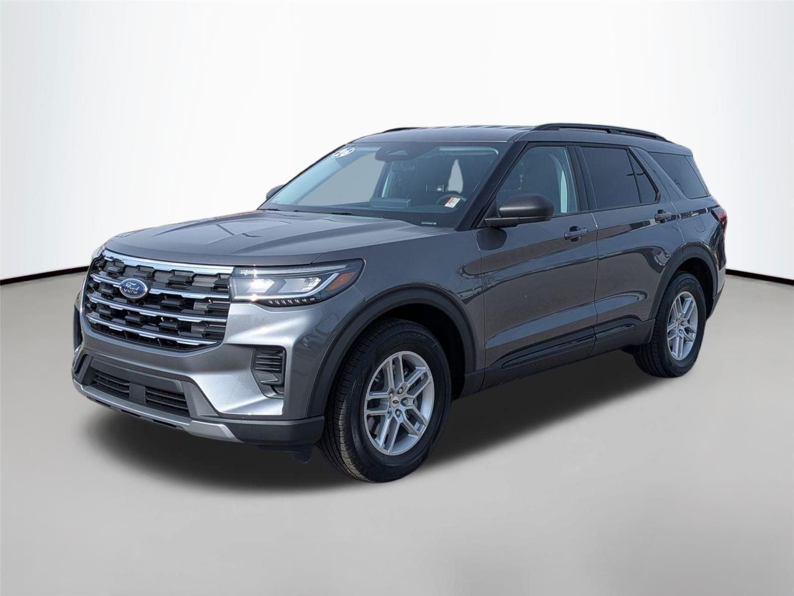 New 2026 Carbonized Gray Metallic Ford Active image 1