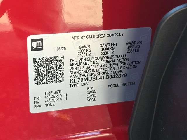 New 2026 Apex Red Chevrolet RS image 35