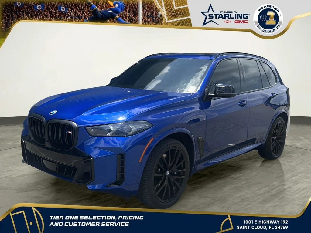 Used 2024 Blue BMW M60i image 1
