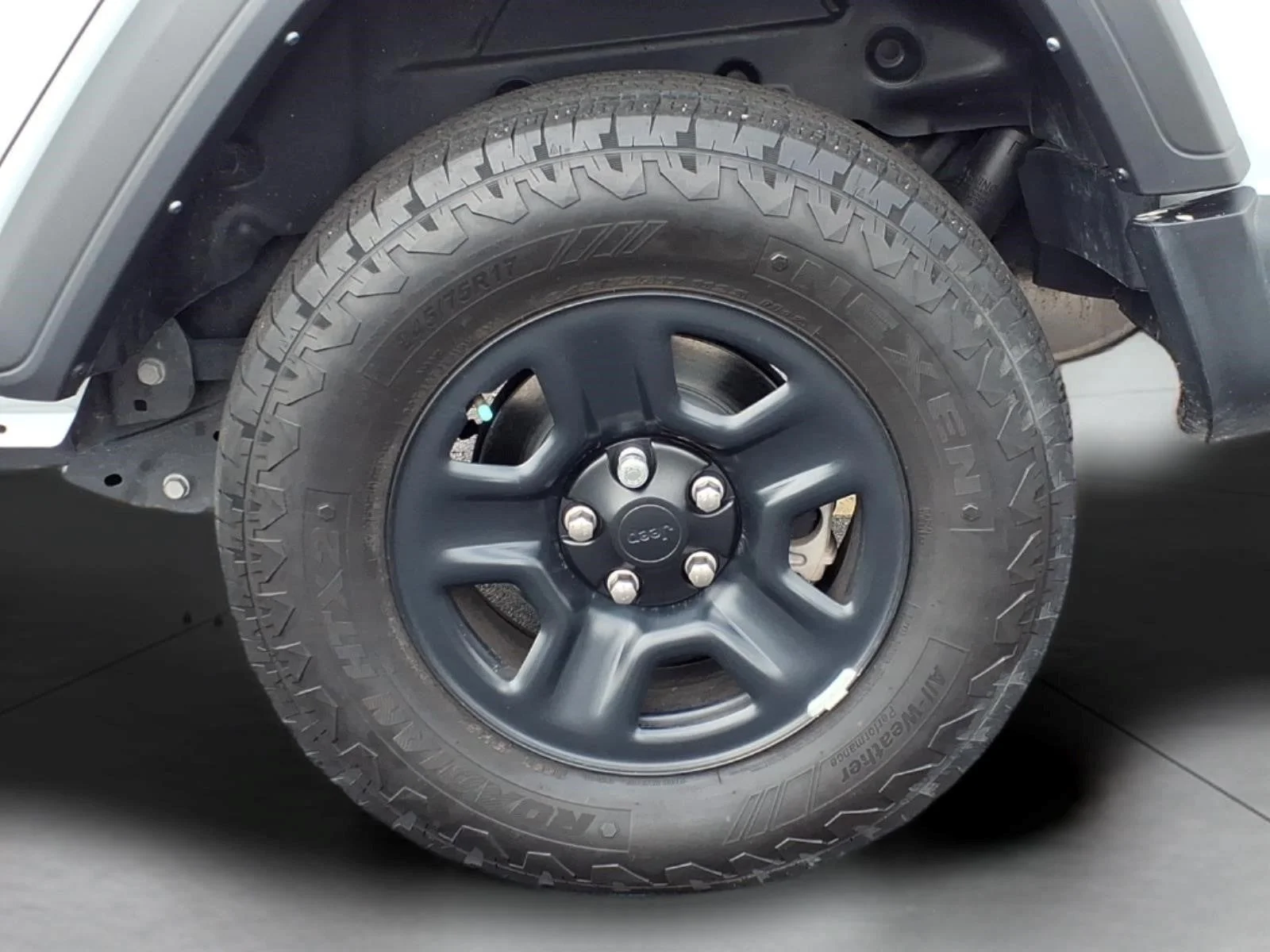 Used 2024 Bright White Clearcoat Jeep Sport image 7