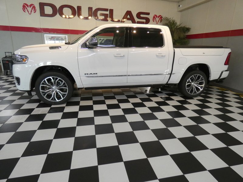 New 2026 Bright White Clear-Coat Exterior Paint RAM Tungsten Crew Cab 5