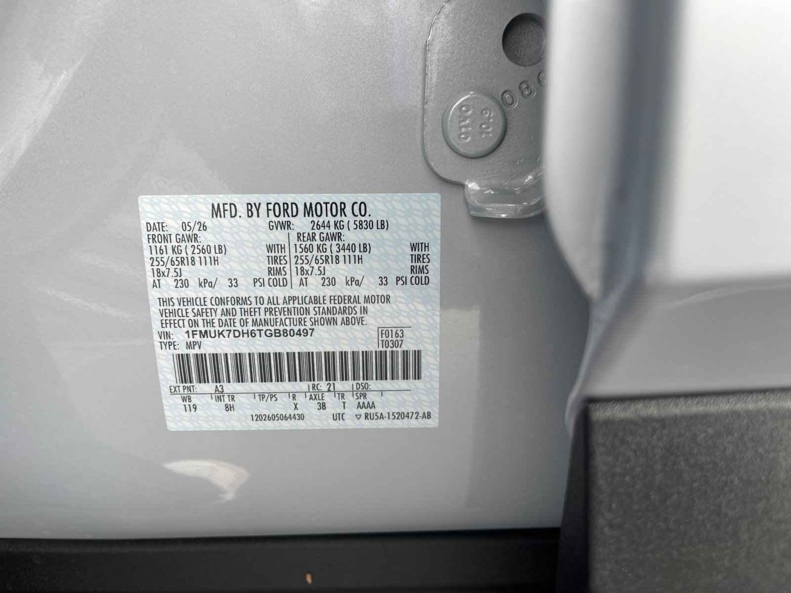 New 2026 Space White Metallic Ford Active image 32