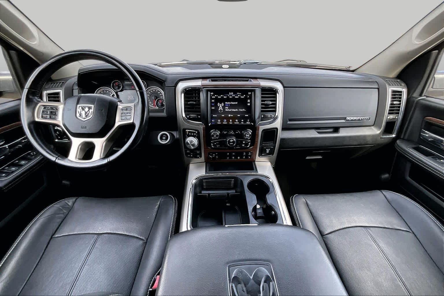 Used 2018 Granite Crystal Metallic Clearcoat Ram Laramie image 16