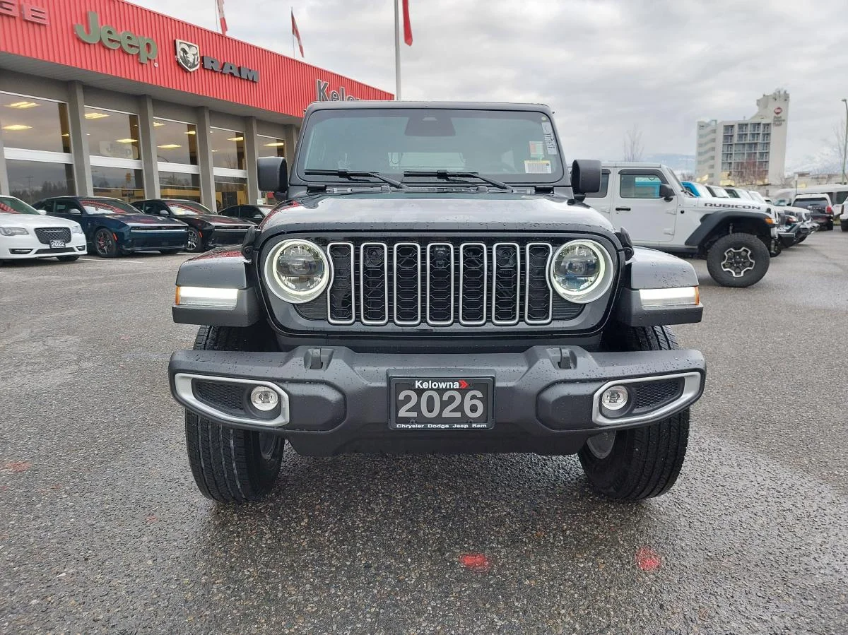 New 2026 Black Jeep Sahara 4 Door 4x4 image 2
