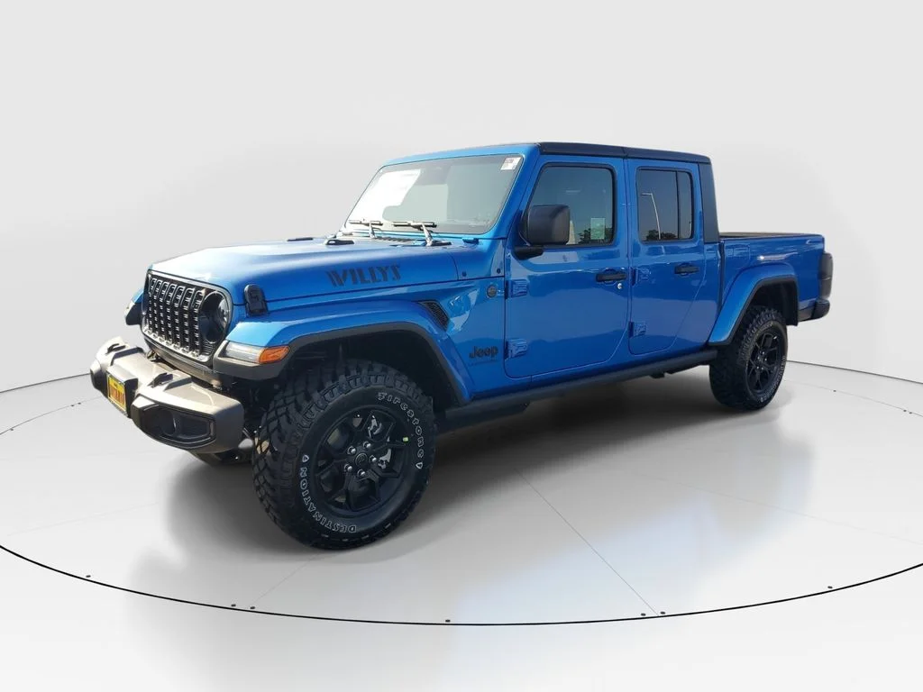 New 2026 Hydro Blue Pearl-Coat Exterior Paint Jeep Willys image 8