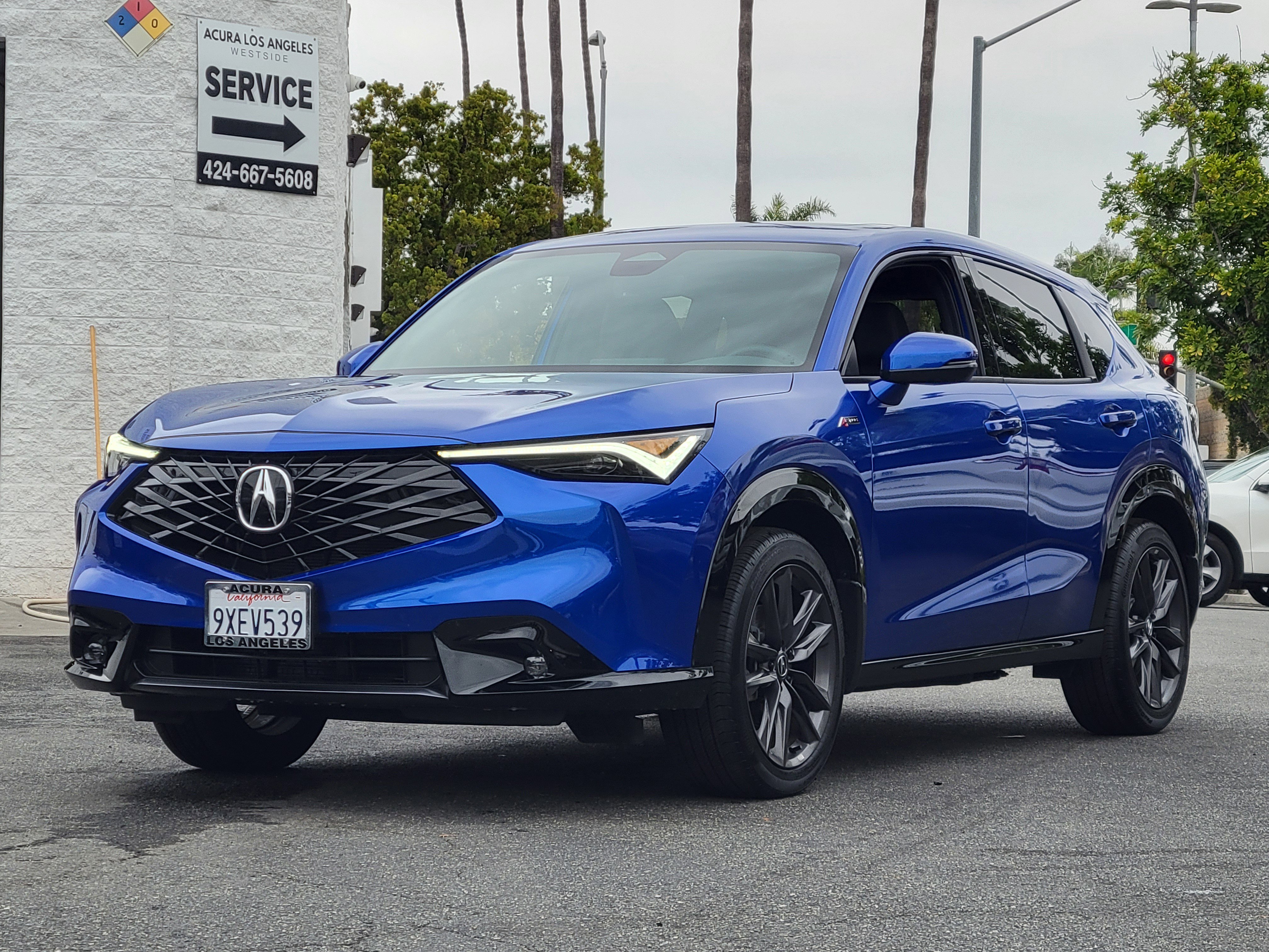 Certified Used 2025 Adriatic Sea Blue Acura FWD A-SPEC image 33