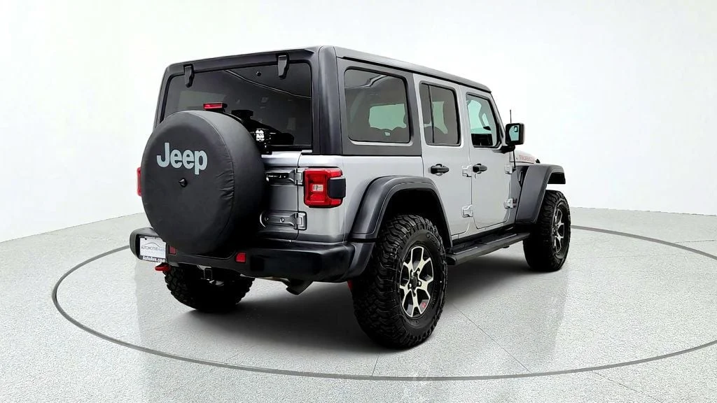 Used 2020 Billet Silver Metallic Clearcoat Jeep Rubicon 4x4 image 5