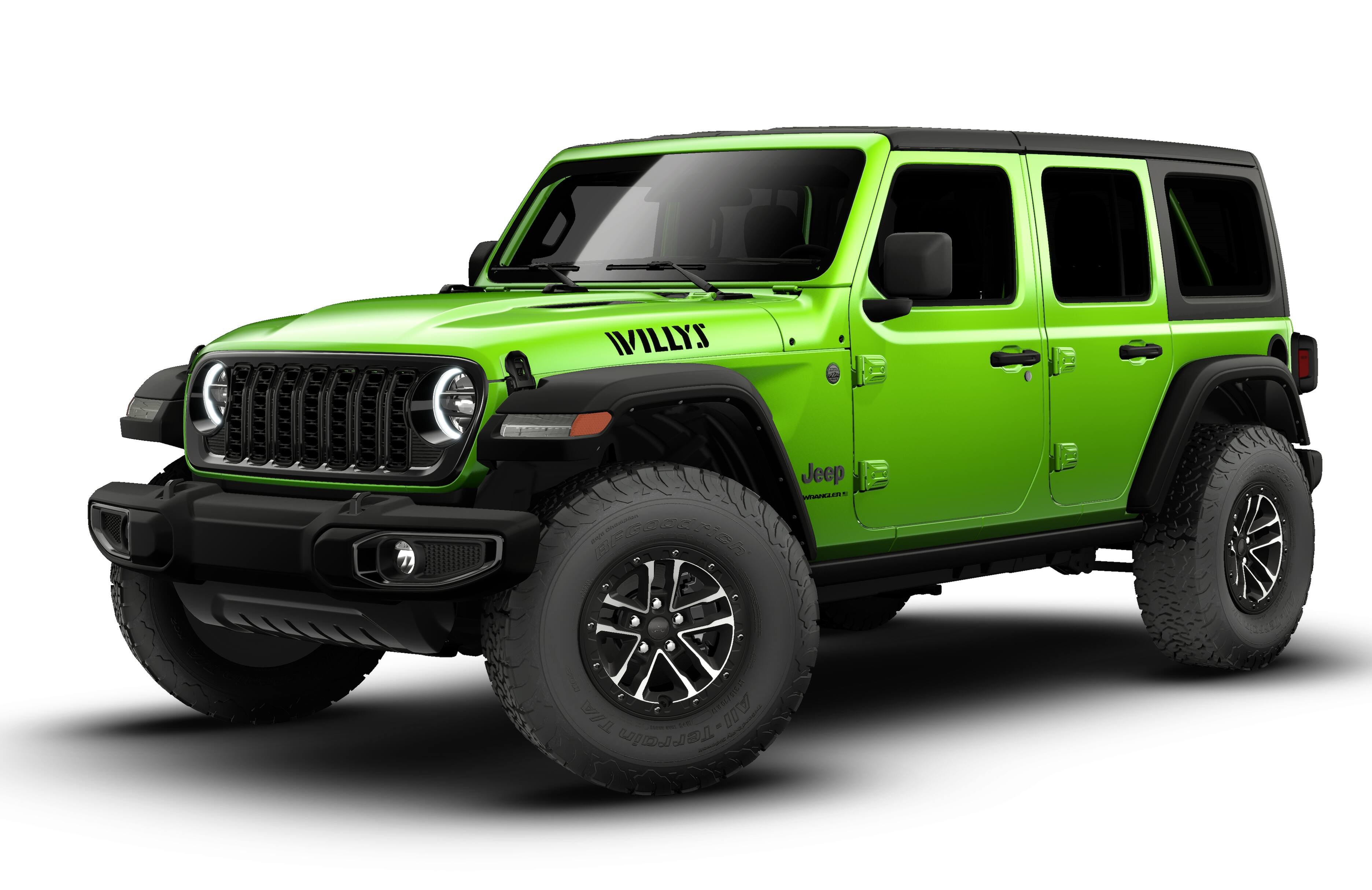 New 2026 Mojito Clear-Coat Exterior Paint Jeep Willys image 13
