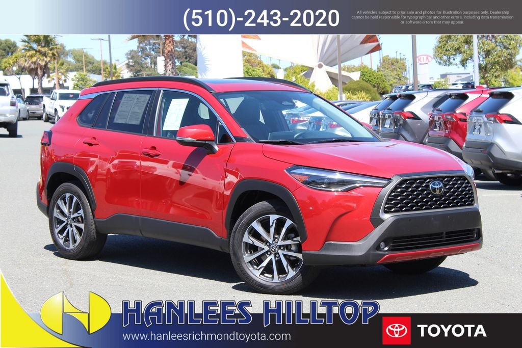 Used 2024 Red Toyota XLE image 1