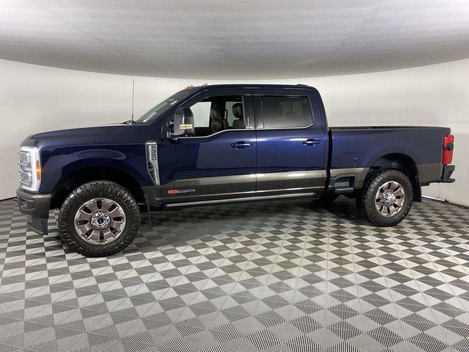 Used 2024 Antimatter Blue/Darkened Bronze Ford King Ranch image 7
