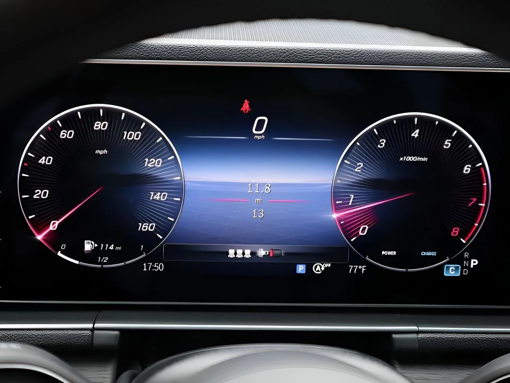 Used 2025 Obsidian Black Metallic Mercedes-Benz GLE 450 image 31