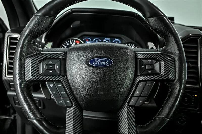 Used 2017 Shadow Black Ford Raptor image 22