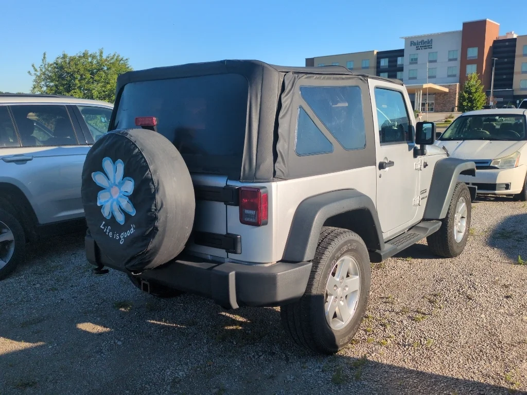 Used 2012 Bright Silver Metallic Clearcoat Jeep Sport image 6