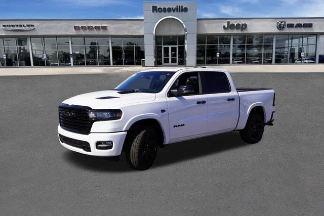 New 2027 Bright White Clear-Coat Exterior Paint RAM Laramie image 7