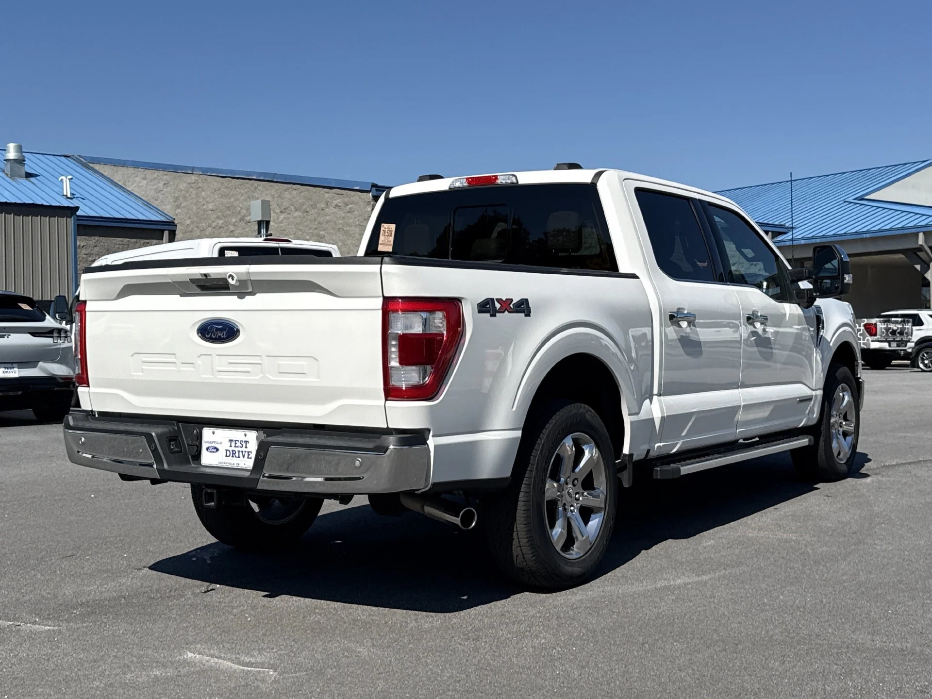 Used 2023 White Metallic Ford Lariat image 18