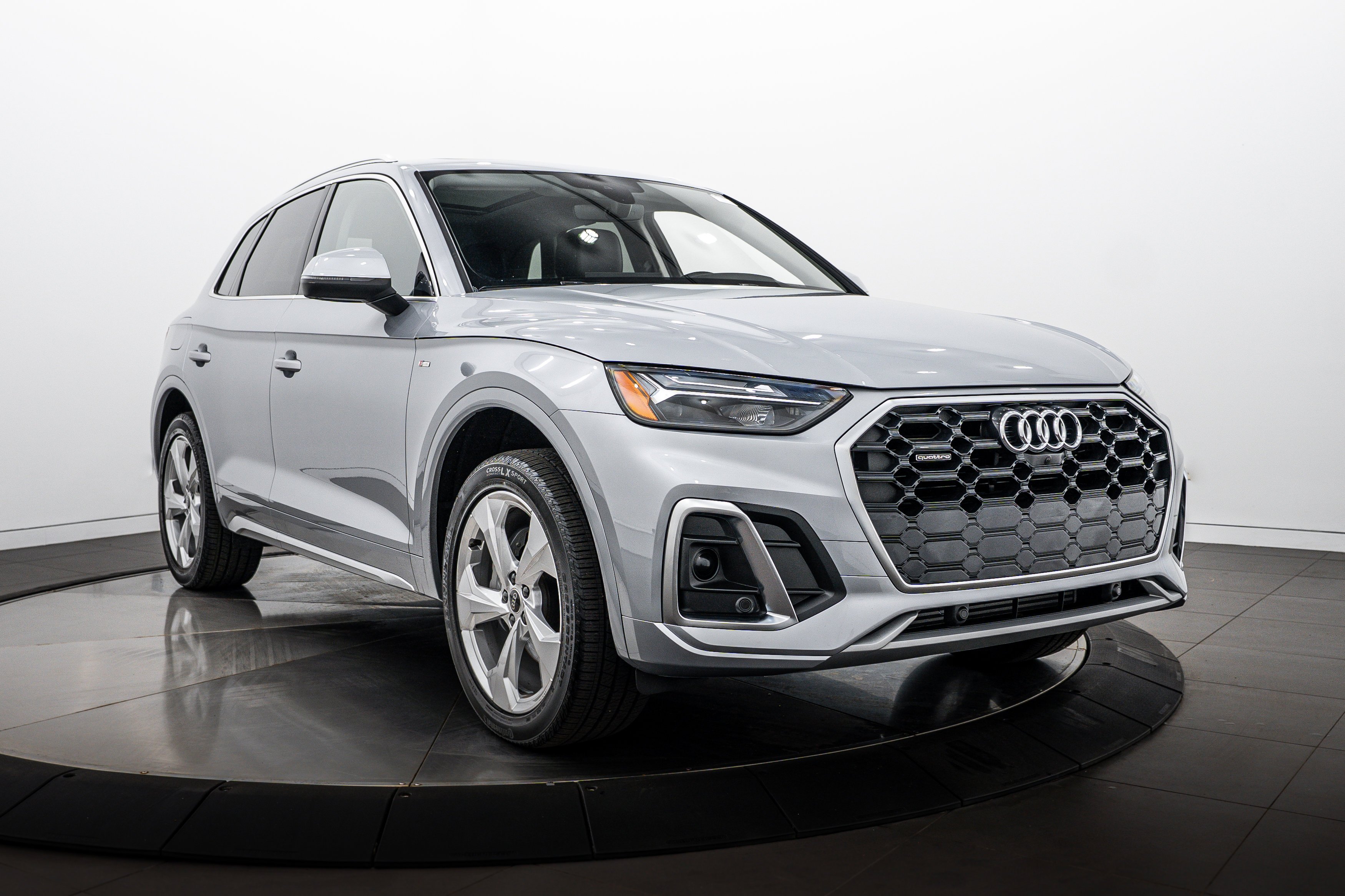 Certified Used 2023 Florett Silver Metallic Audi S line Premium Plus image 2