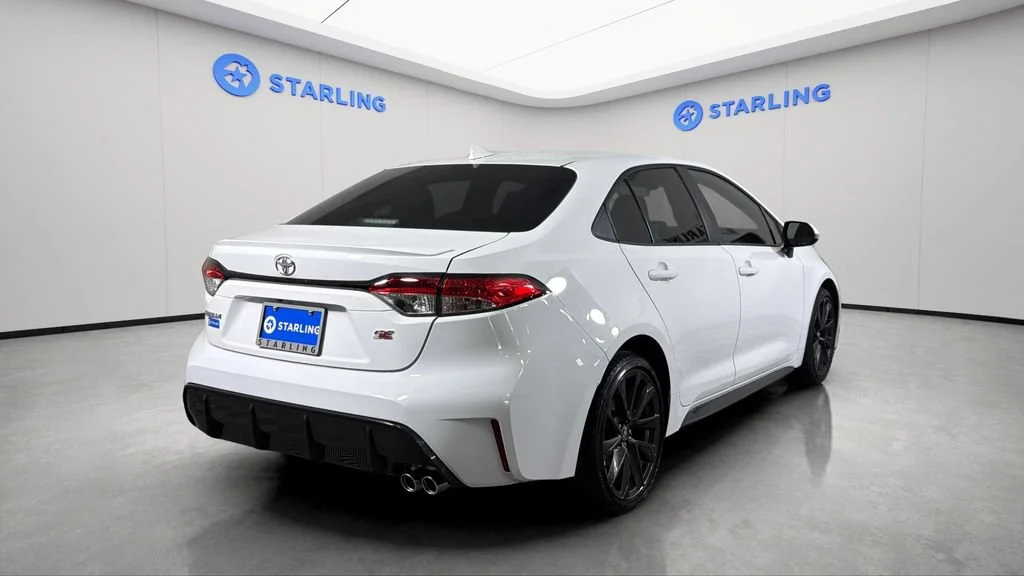 Used 2023 White Toyota SE image 8