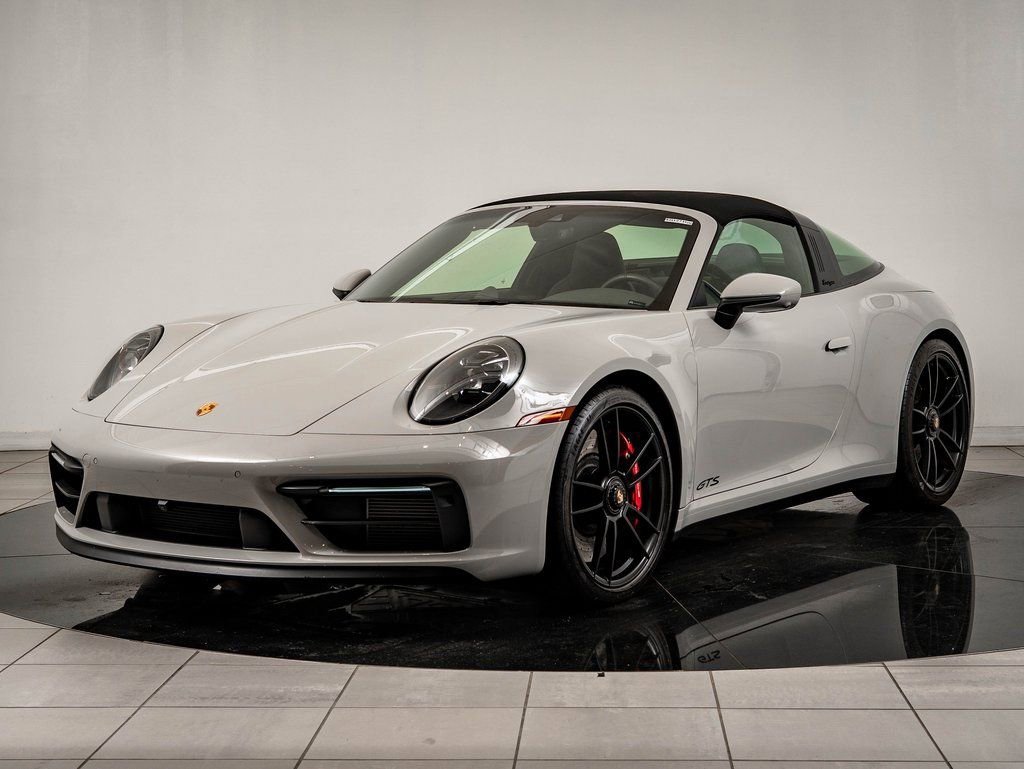 Used 2022 Chalk Porsche Targa 4 GTS image 1