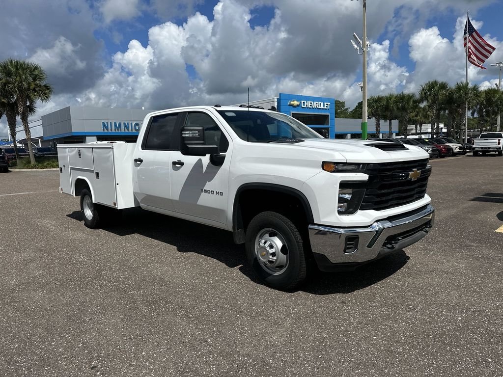 New 2024 Summit White Chevrolet Work Truck image 10