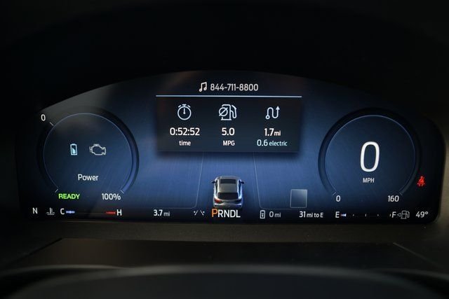 New 2026 Space Silver Metallic Ford Plug-in Hybrid image 15