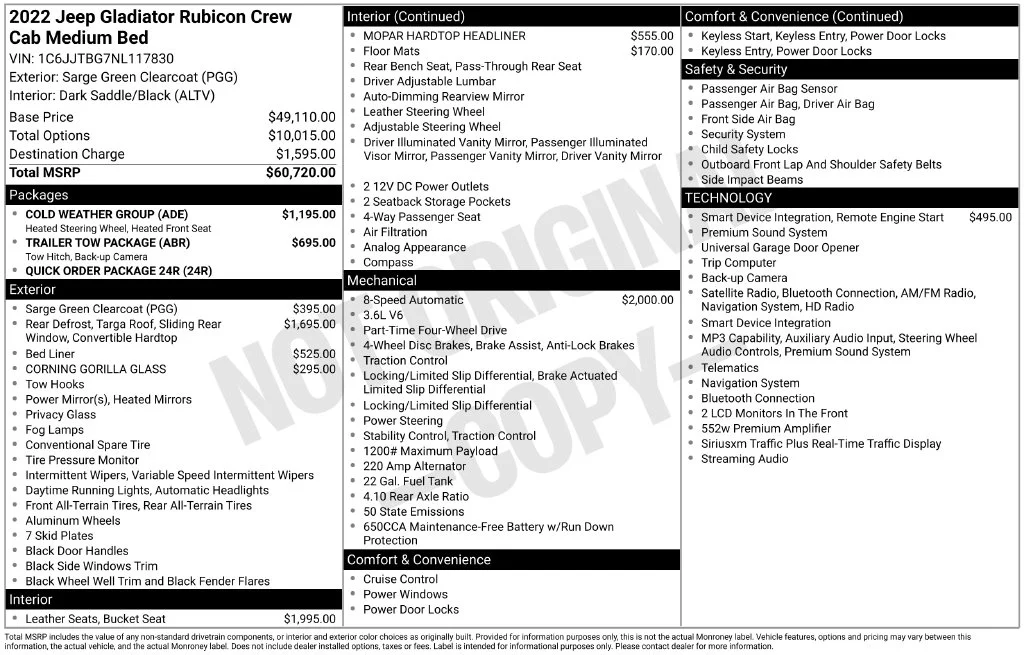 Certified Used 2022 Green Jeep Rubicon image 13