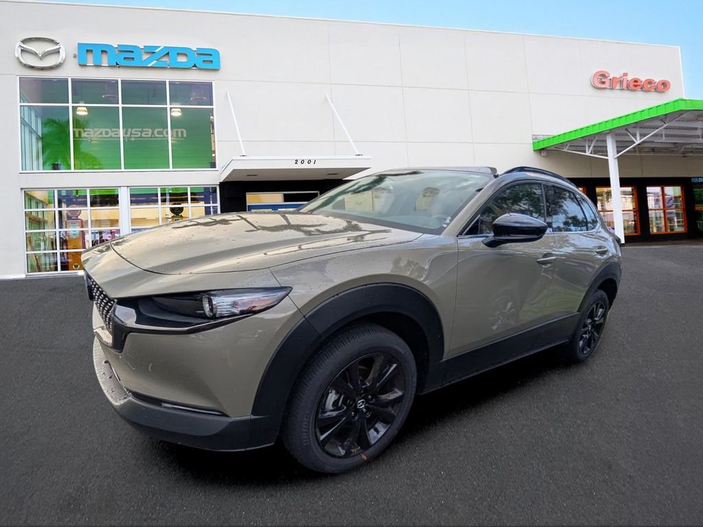 New 2025 Zircon Sand Metallic Mazda 2.5 Turbo Carbon AWD image 4