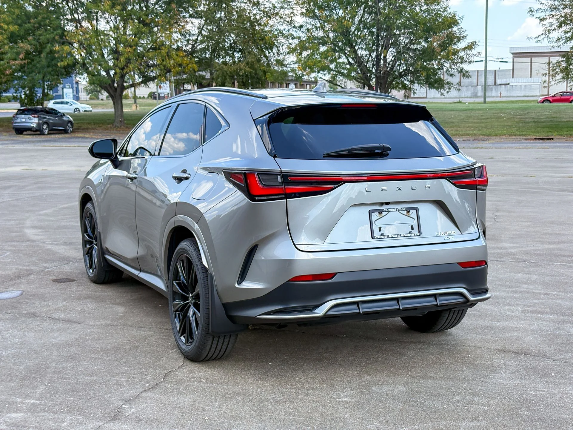 Used 2024 Silver Lexus 350 F SPORT Handling image 9