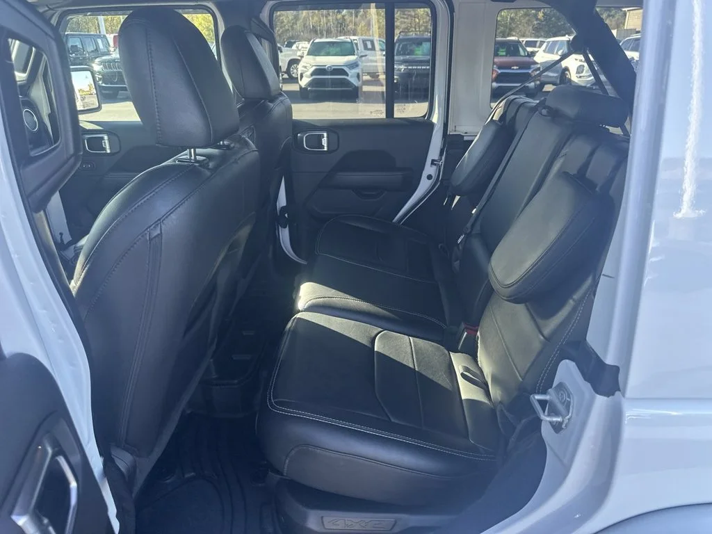 Used 2022 White Jeep Unlimited Sahara 4xe image 29