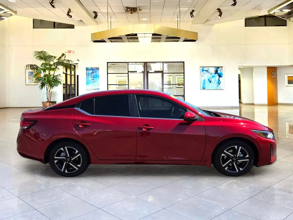 Certified Used 2024 Red Nissan SV image 4