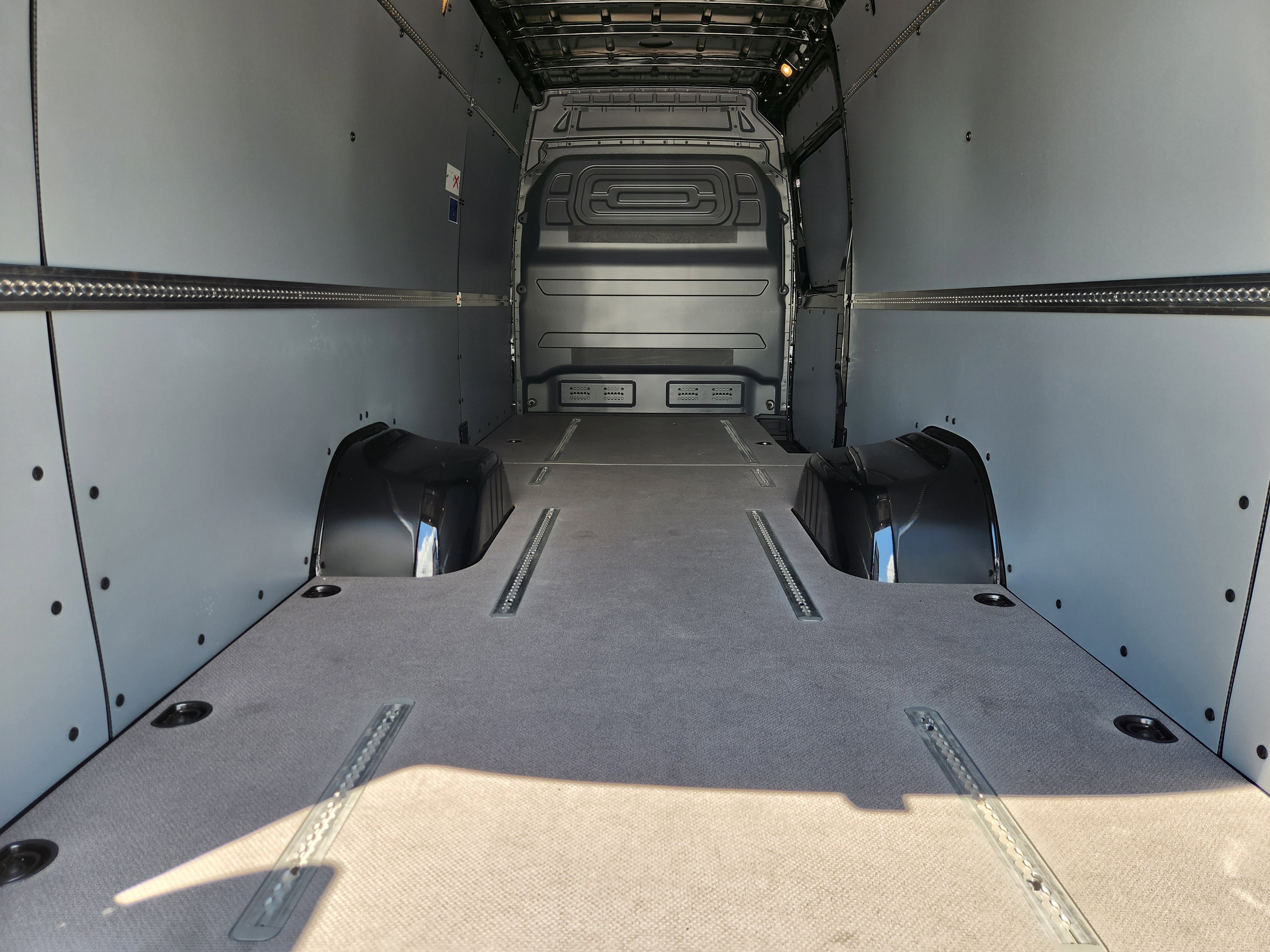 New 2026 Obsidian Black Metallic Mercedes-Benz Extended Cargo Van 170 in. WB image 22