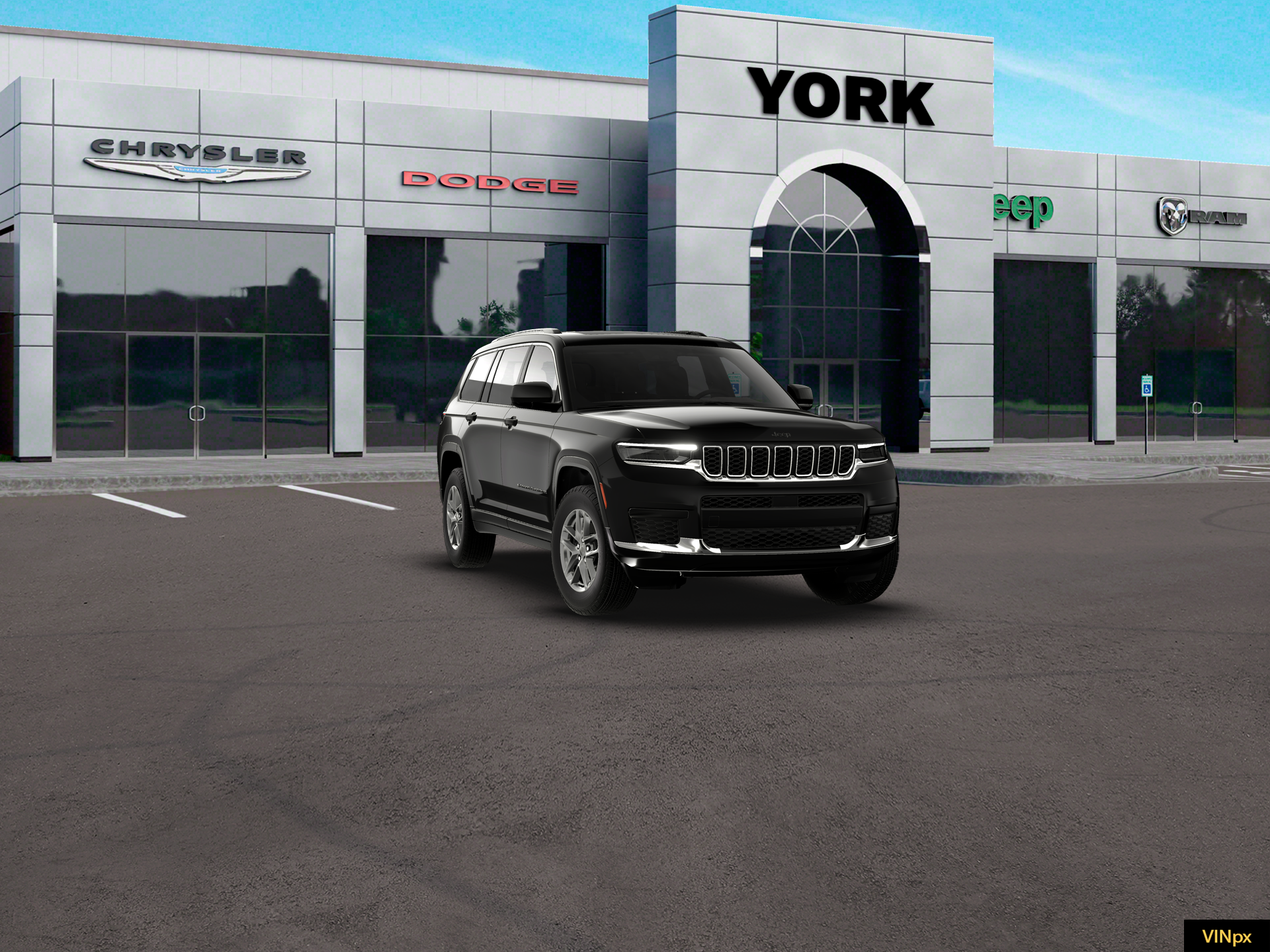 New 2026 Diamond Black Crystal Pearl-Coat Exterior Paint Jeep Laredo X image 28