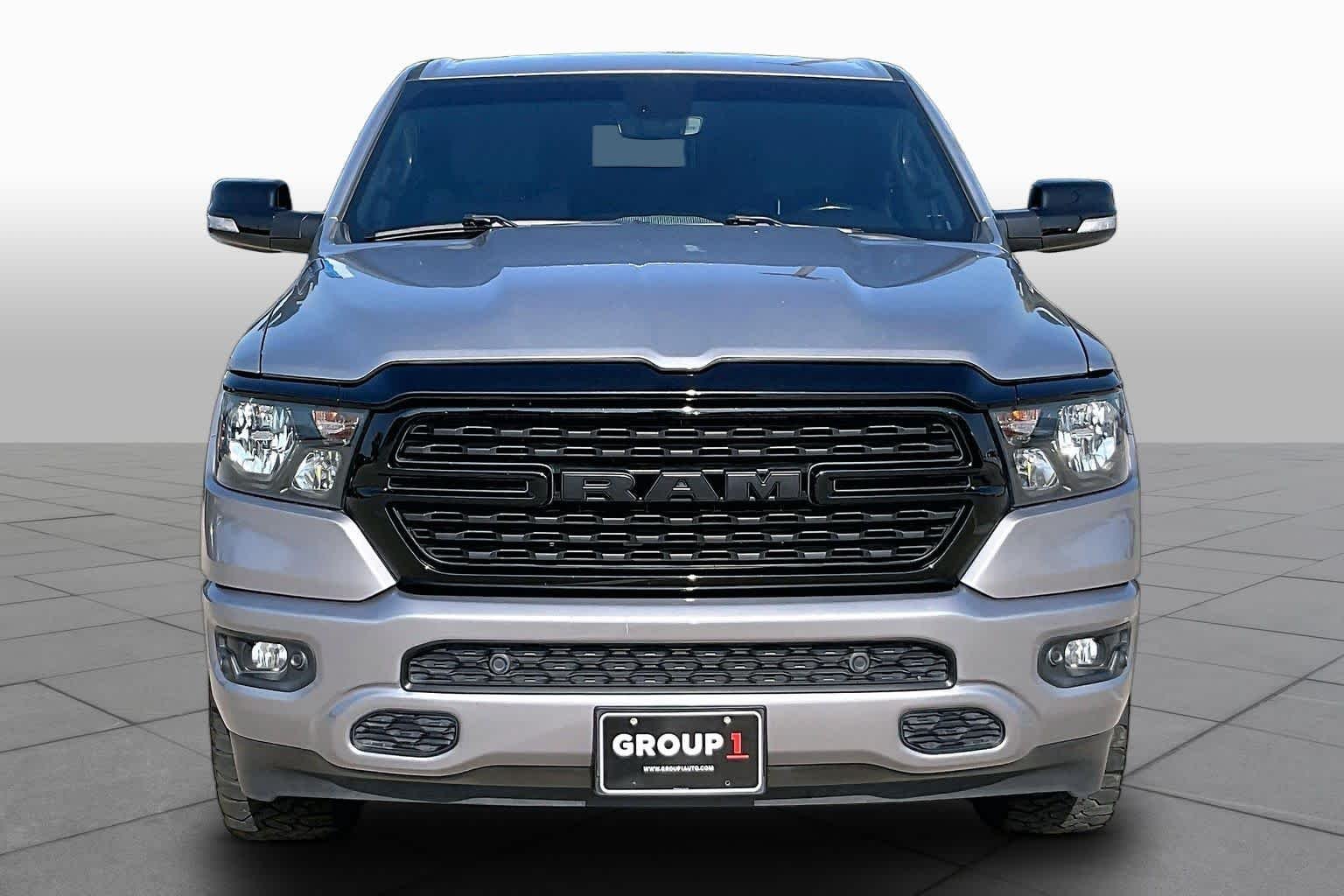 Used 2022 Billet Silver Metallic Clearcoat Ram Lone Star image 4