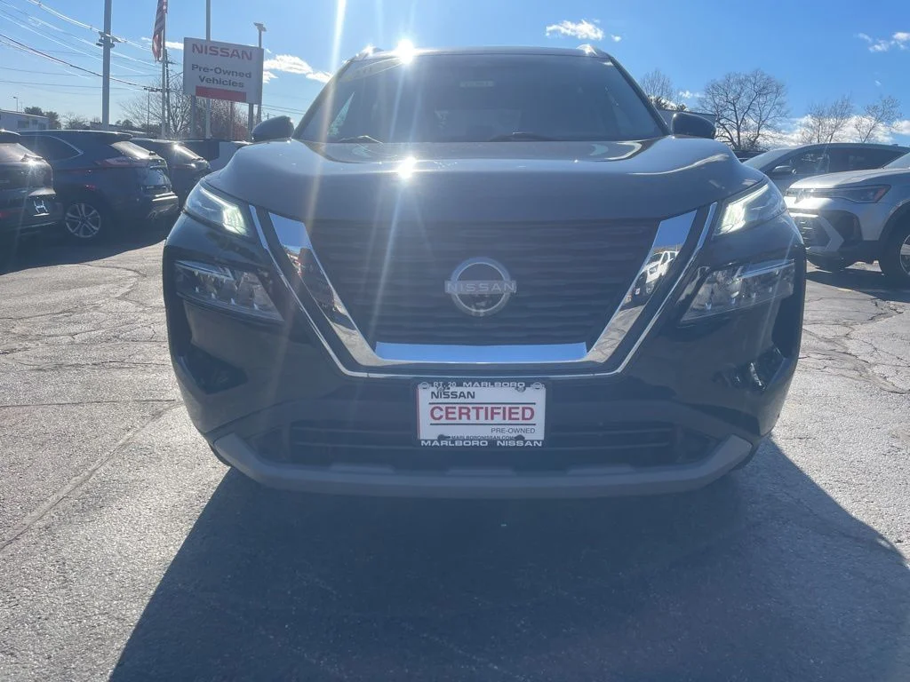 Certified Used 2023 Black Nissan SV image 2