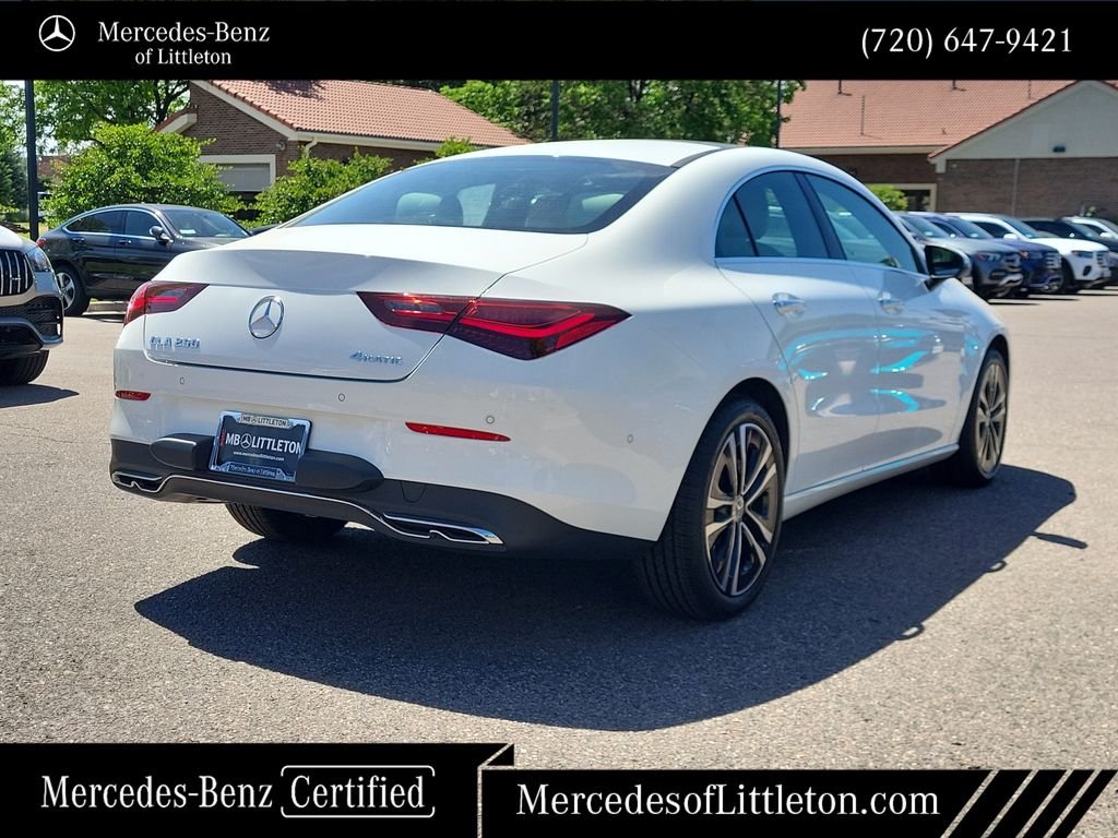 Certified Used 2026 White Mercedes-Benz CLA 250 image 7